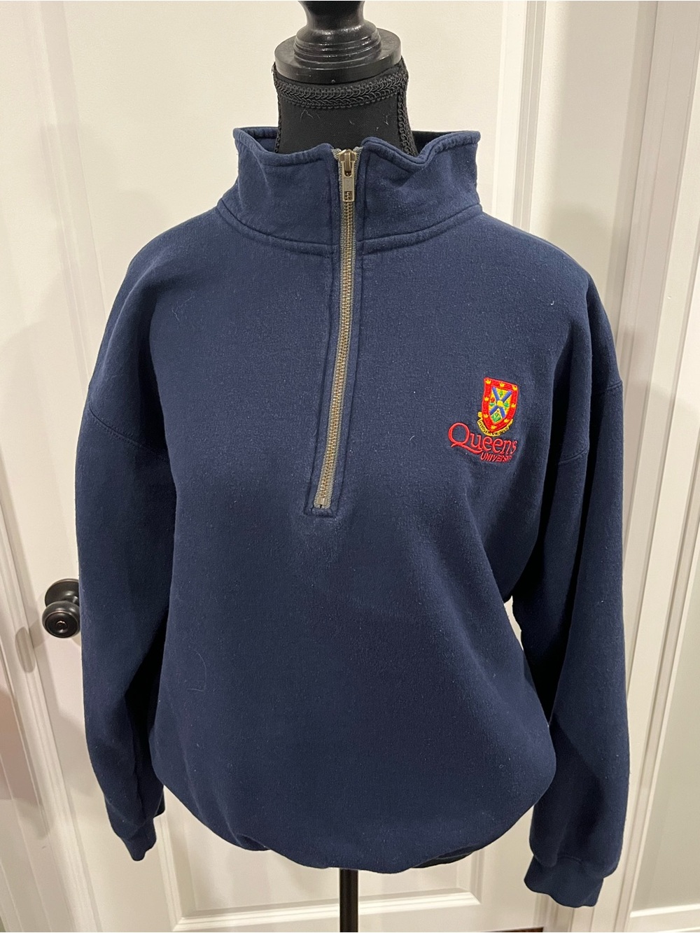 Queens University Quarter zip